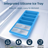 Wolfgang Long Silicone Ice Cube Tray, Yellow, 2pcs
