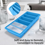 Wolfgang Long Silicone Ice Cube Tray, Yellow, 2pcs