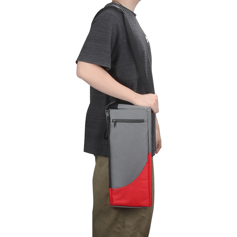 Insulated Golf Cooler Bag Portable Thermal Carrier Holds 6 Cans or 2 Wine