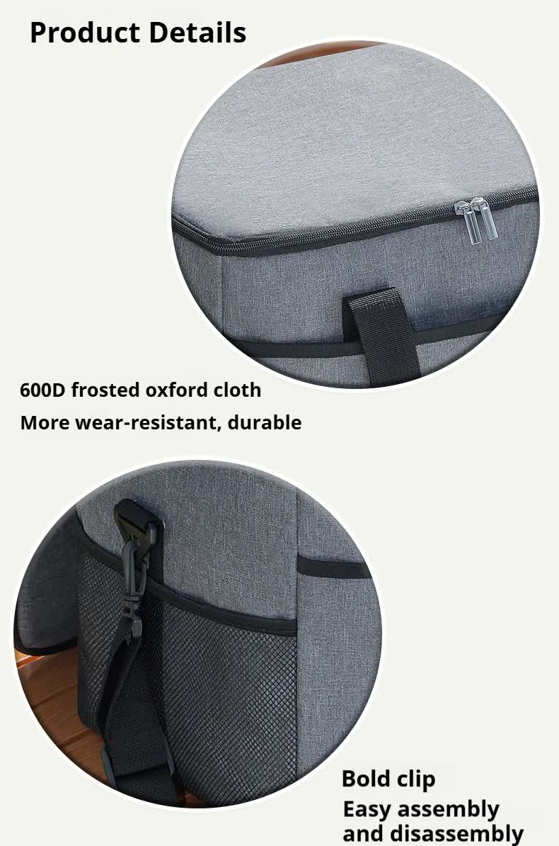 Aragunnu Insulated Cooler Bag, Soft Sided Thermal Tote, 35L