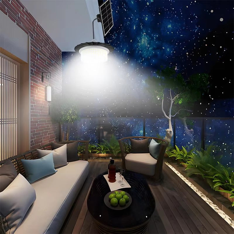 244 LED Solar Motion Sensor Pendant Light IP65 Waterproof Barn and Patio — Allure Home Collections