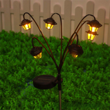 Corigliano Solar Ground Plug Light, Hexagonal, 6 LED
