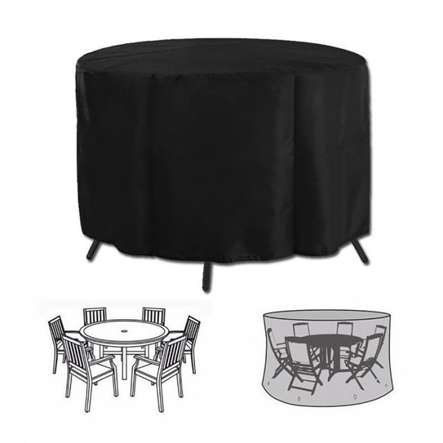 Round Table Cover Oxford 210D Waterproof 230 x 110cm