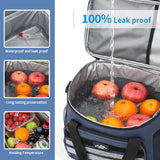 Limeuil Insulated Cooler Bag, Large Capacity, Black