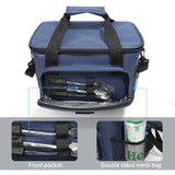 Limeuil Insulated Cooler Bag, Large Capacity, Grey