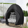 Hanging Egg Chair Cover Oxford 210D Black 230 x 200cm