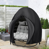Hanging Egg Chair Cover Oxford 210D Black 230 x 200cm