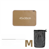 Silicone Coated Fireproof Outdoor Mat, Medium 45 x 30 cm