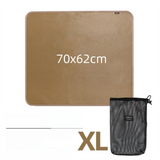 Silicone Coated Fireproof Outdoor Mat, XL 70 x 62 cm
