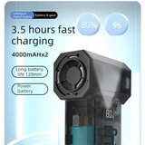 Stuttgart Handheld Vacuum and Blower, Cordless, 8000Pa, Black