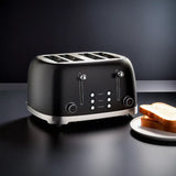 Underside of the toaster showing inbuilt cord storage