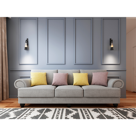 Cloud Nine 3-Seater Sofa in Grey