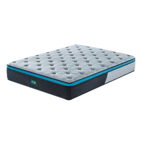 28cm GelZone Pocket Spring Mattress — Zoned Cooling Gel Memory Foam — Allure Home Collections
