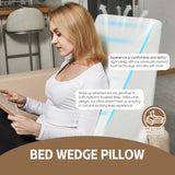 Clevinger Memory Foam Bed Wedge Back Support Pillow — Allure Home Collections