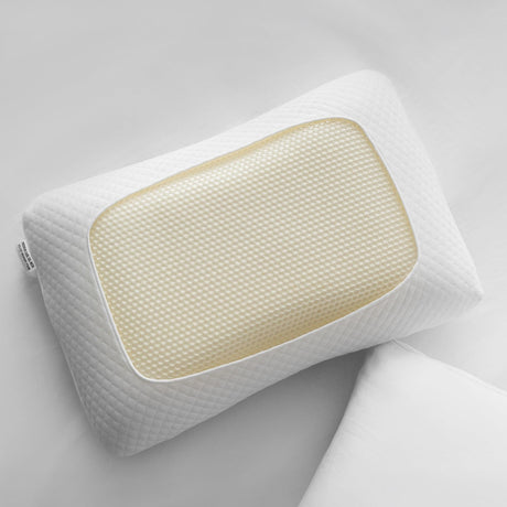 Premium Cool Gel Memory Foam Neck Relief Pillow — Weightless Neck and Head Feel — Allure Home Collections
