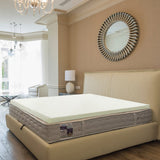 8cm Bamboo Memory Foam Mattress Topper — High-Density, Breathable — Allure Home Collections