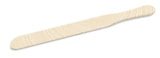 Natural wood T shaped spreader and spatula supplied with the crepe maker