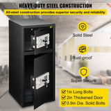 Ojen Security Safe, 2.6 cu.ft, Double Door, Digital Lock