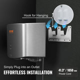 Hand dryer removable filter