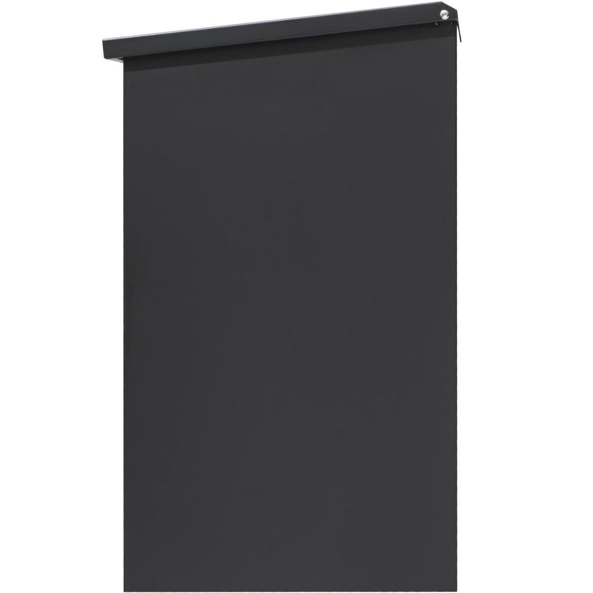 Steel wall mounted parcel mailbox with combination lock
