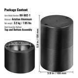 Cabra Aluminium Ice Ball Press, 60mm, Black