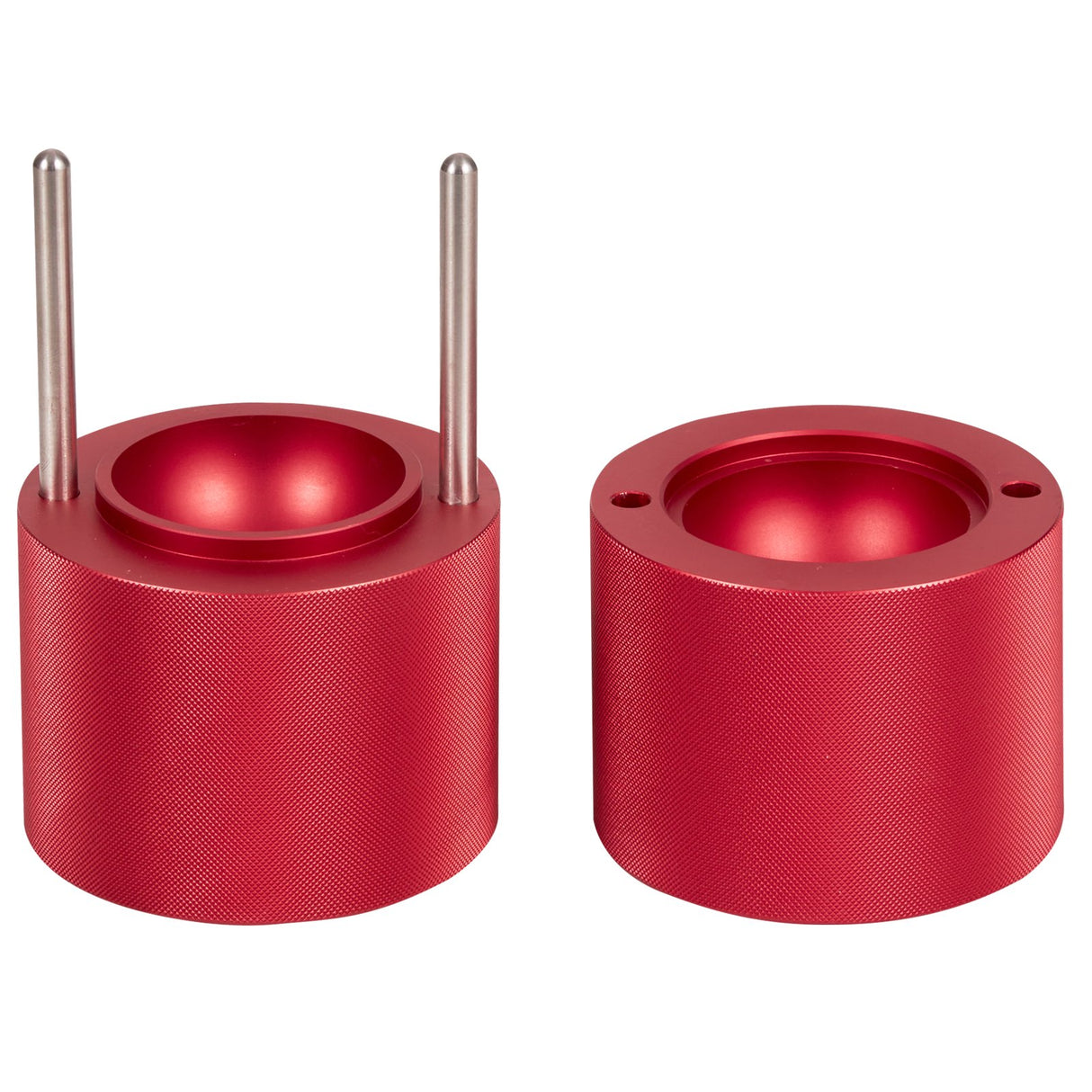 Sattel Aluminium Ice Ball Press, 60mm, Red