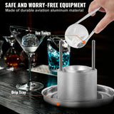 Almodovar Aluminium Ice Ball Press Kit, 60mm