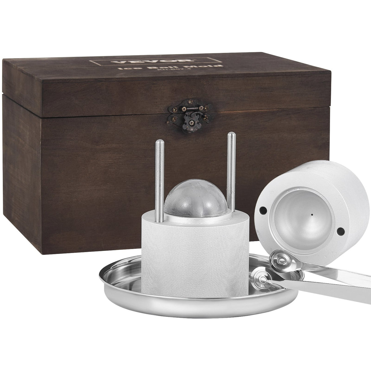 Almodovar Aluminium Ice Ball Press Kit, 60mm