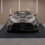 Ibergeregg grey waterproof under car garage containment floor mat