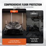 Ibergeregg Garage Containment Floor Mat, Waterproof, 2 x 2.6m, Grey