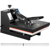 Clamshell heat press machine with 38 x 38 cm Teflon coated platen