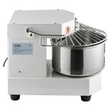 Dimension diagram of the 8 L commercial dough mixer