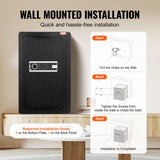 Garda Safe Box, 3.5 cu.ft, Single Door, Key and Digital Lock