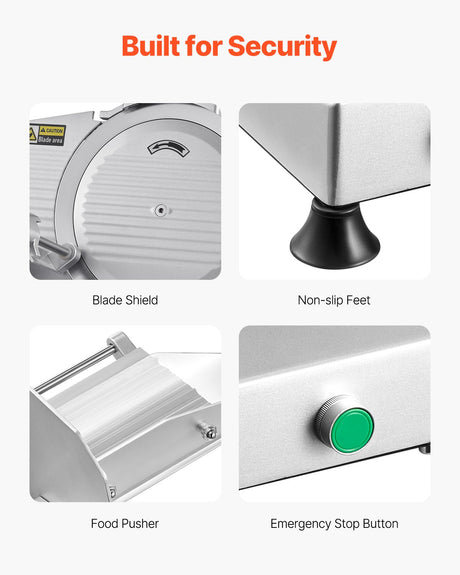 Automatic food pusher on the slicer carriage