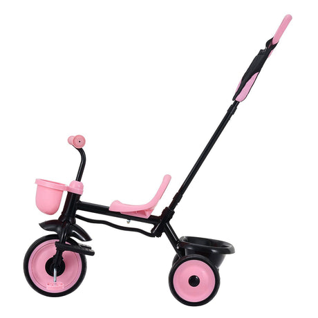 Toddler Tricycle and Stroller with Parent Push Handle - view 9
