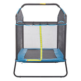 Tanby Mini Trampoline with Enclosure and Gymnastics Bar, 6ft