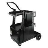 2 Tier Welding Cart with Lockable Cabinet 265lb