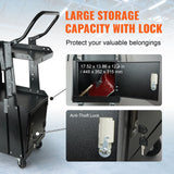 2 Tier Welding Cart with Lockable Cabinet 265lb