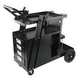 Welding Trolley Cart 2 Tier 4 Drawer With Gas Bottle Storage