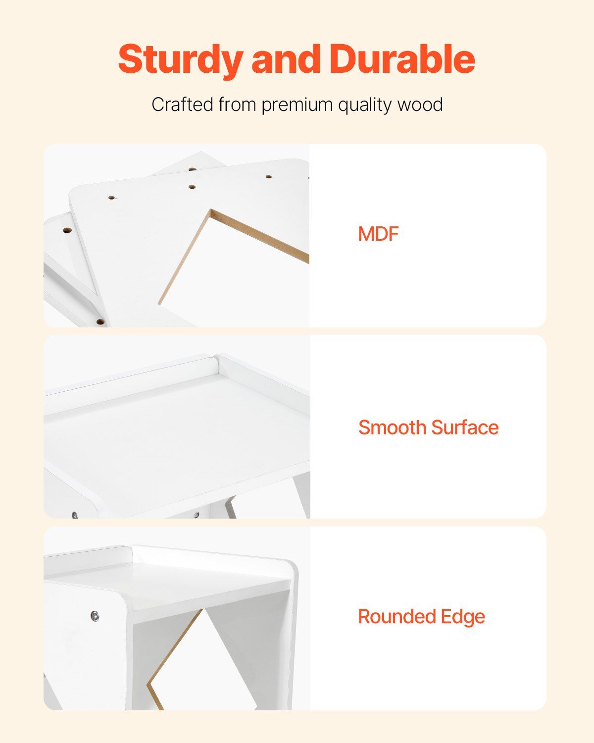Montessori Weaning Table and Chair Set, White - view 4