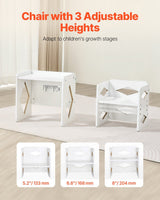 Montessori Weaning Table and Chair Set, White - view 5