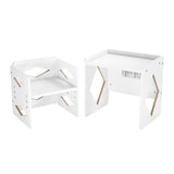 Montessori Weaning Table and Chair Set, White - view 10