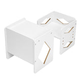 Montessori Weaning Table and Chair Set, White - view 11