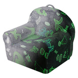 Grey kids glow in the dark plush chair