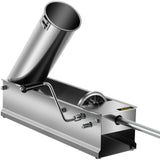 7 L sausage stuffer shown with all included tubes and parts