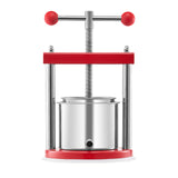 Metal base and support frame of the 6 L manual wine press
