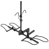 Zottegem Folding Hitch Mount Bike Rack, 2 Bike, 160lbs, Black