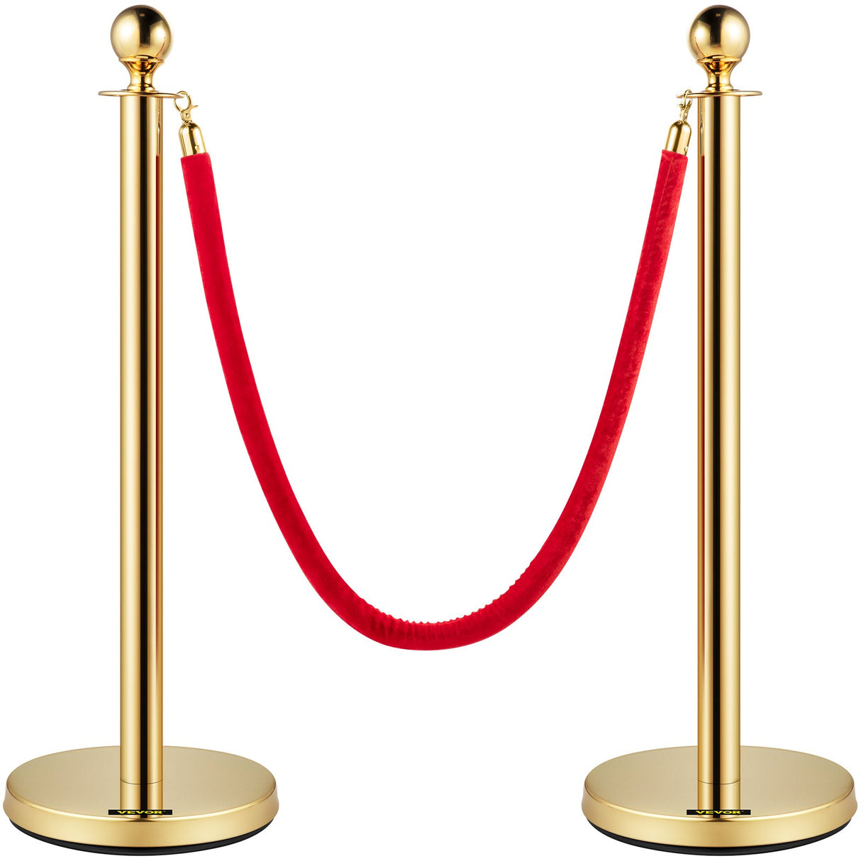 Gold stanchion set dimensions