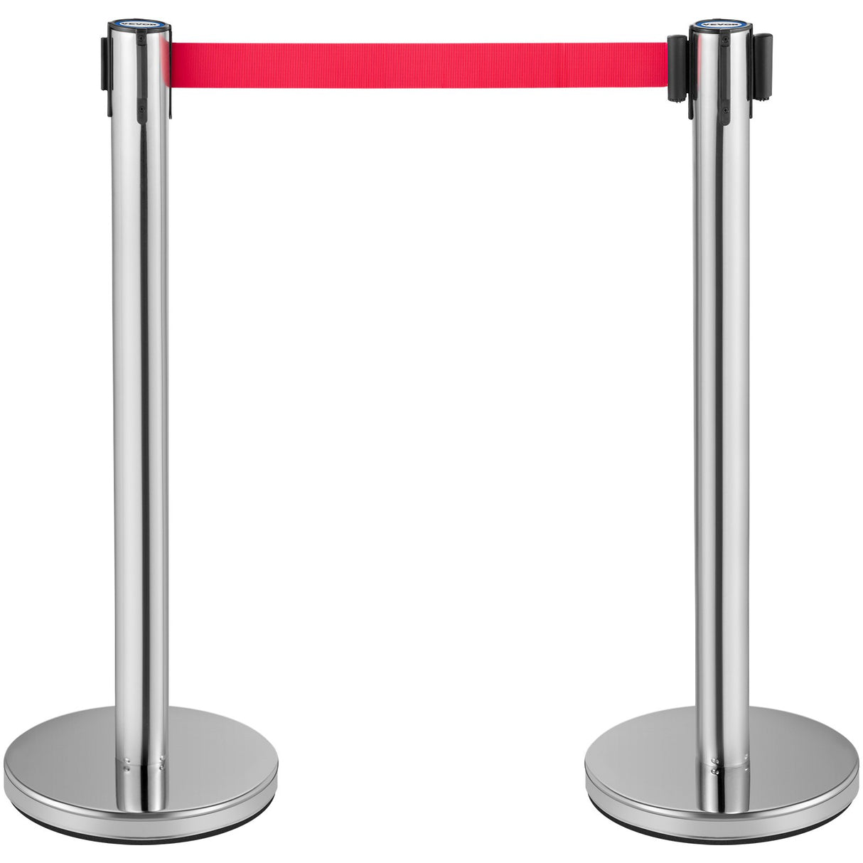 Silver stanchion set dimensions