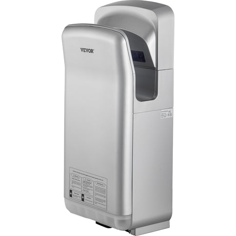 Automatic jet blade hand dryer, silver